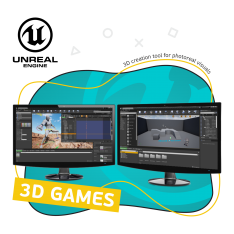 Unreal Engine 4. Игровой движок - КИБЕРшкола программирования для детей, компьютерные курсы для школьников, начинающих и подростков - KIBERone г. Новокуйбышевск