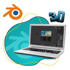 Blender - КИБЕРшкола программирования для детей, компьютерные курсы для школьников, начинающих и подростков - KIBERone г. Новокуйбышевск