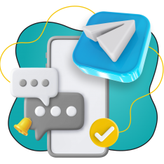 Создание Mini App для Telegram - КИБЕРшкола программирования для детей, компьютерные курсы для школьников, начинающих и подростков - KIBERone г. Новокуйбышевск