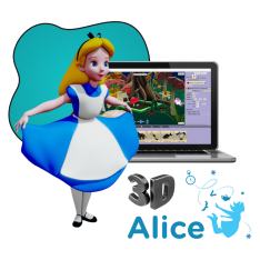 Alice 3d - КИБЕРшкола программирования для детей, компьютерные курсы для школьников, начинающих и подростков - KIBERone г. Новокуйбышевск