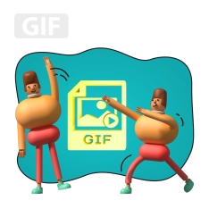 Gif-анимация - КИБЕРшкола программирования для детей, компьютерные курсы для школьников, начинающих и подростков - KIBERone г. Новокуйбышевск