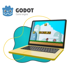 Godot. Основа создания легендарных игр - КИБЕРшкола программирования для детей, компьютерные курсы для школьников, начинающих и подростков - KIBERone г. Новокуйбышевск