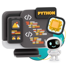 Мой первый сайт с мозгами: Python + AI - КИБЕРшкола программирования для детей, компьютерные курсы для школьников, начинающих и подростков - KIBERone г. Новокуйбышевск