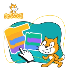 Scratch. Продвинутый уровень – создаём игры, как маленькие разработчики! - КИБЕРшкола программирования для детей, компьютерные курсы для школьников, начинающих и подростков - KIBERone г. Новокуйбышевск