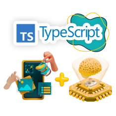 TypeScript + AI: создаём умные веб-приложения - КИБЕРшкола программирования для детей, компьютерные курсы для школьников, начинающих и подростков - KIBERone г. Новокуйбышевск
