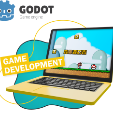 Godot.  Основа создания легендарных игр - КИБЕРшкола программирования для детей, компьютерные курсы для школьников, начинающих и подростков - KIBERone г. Новокуйбышевск