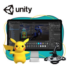 Мир игр на Unity 2D на популярном движке + AI-помощники - КИБЕРшкола программирования для детей, компьютерные курсы для школьников, начинающих и подростков - KIBERone г. Новокуйбышевск