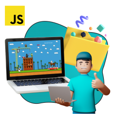 Программирование на JavaScript. Учимся создавать игры! - КИБЕРшкола программирования для детей, компьютерные курсы для школьников, начинающих и подростков - KIBERone г. Новокуйбышевск