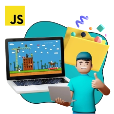 JavaScript + AI. Проектное обучение + геймификация + AI-помощники - КИБЕРшкола программирования для детей, компьютерные курсы для школьников, начинающих и подростков - KIBERone г. Новокуйбышевск
