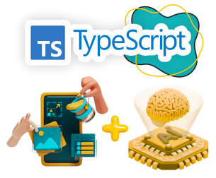 TypeScript + AI: создаём умные веб-приложения - КИБЕРшкола программирования для детей, компьютерные курсы для школьников, начинающих и подростков - KIBERone г. Новокуйбышевск