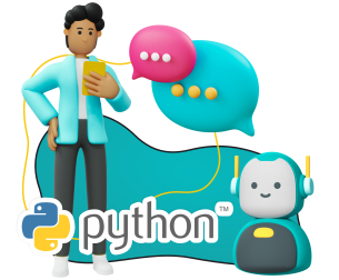 Умный чат-бот на Python - Школа программирования для детей, компьютерные курсы для школьников, начинающих и подростков - KIBERone г. Новокуйбышевск