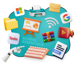 Цифровая база для школьника - КИБЕРшкола программирования для детей, компьютерные курсы для школьников, начинающих и подростков - KIBERone г. Новокуйбышевск